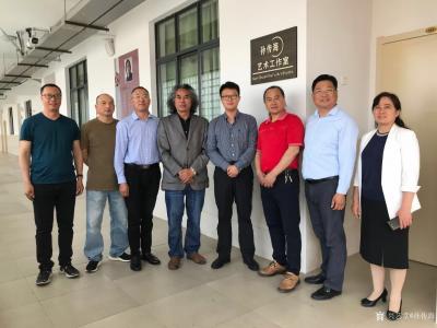 孙传海日记-传承经典 你我同行——艺术家工作室揭牌仪式在滨江小学举行
 2021年5月22【图4】