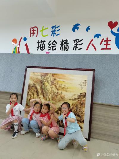 孙传海日记-传承经典 你我同行——艺术家工作室揭牌仪式在滨江小学举行
 2021年5月22【图5】