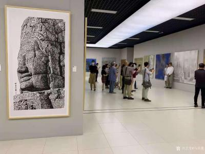 马培童荣誉-通过一年的努力，6月25日在中国国家画家访问学者《浅折中国山水画的焦墨表现》课题【图4】