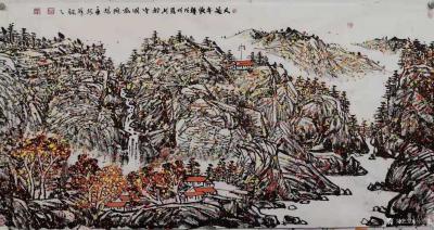 马培童日记-《黑白红》童心写历（84）马培童焦墨画感悟笔记；
  画焦墨画我就很认性，逆行【图3】