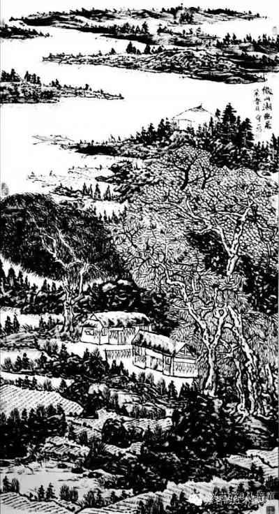 马培童日记-《笔名守一》童心写历（85）马培童焦墨画感悟笔记；
  守一，守焦墨之黑，守黑【图3】