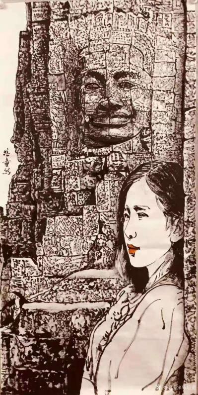 马培童收藏-《对话梁楷》潘玮萱评马培童（27）
  梁楷，当时人称梁疯子，祖籍山东东平县，【图6】