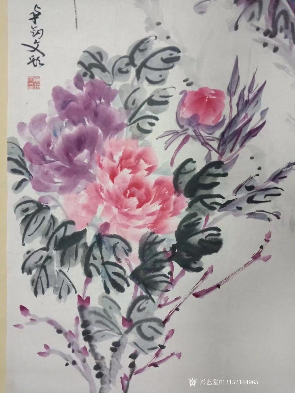 秦王山实业国画作品《卓剑文先生作品》【图0】