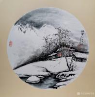 艺术家何学忠日记:百馗楼主人画雪景《瑞雪》，四尺斗方68X68CM；
近几日【图0】
