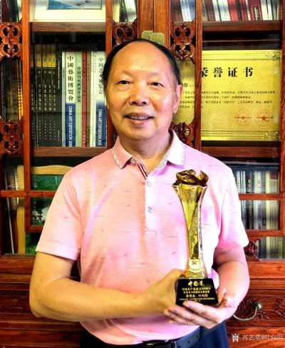 叶向阳荣誉-《不忘初心翰墨庆百年，牢记使命丹青颂党恩》。叶向阳荣获《中国魂》…庆祝中国共产党【图1】