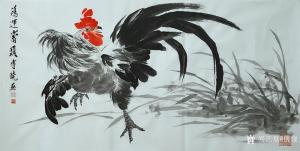 艺术品图片：艺术家傅饶国画作品名称《红运当头》价格360.00 元