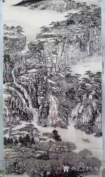 马培童收藏-“对话关仝”潘玮萱评马培童（31）
  宋《宣和画谱》中这样记载：当时有关仝，【图3】