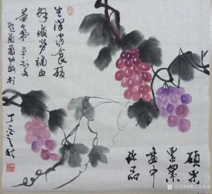 秦王山实业国画作品《硕果累累》价格15000.00元