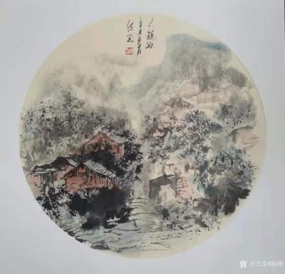 陈刚日记-陈刚国画水墨写生作品三幅，请欣赏。
从载人航天，到郑州雨灾，和奥运首金，我的眼【图3】