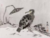 艺术家安士胜日记:国画水墨荷花系列作品《荷叶五寸荷花娇》；
第五幅是十年前老【图3】