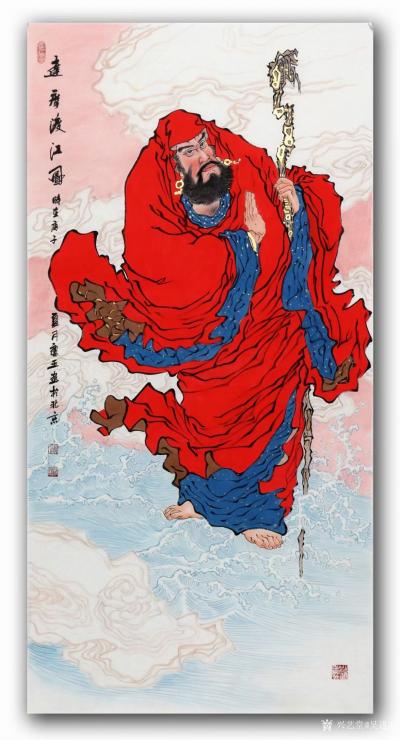 吴进海日记-同样是《达摩渡江图》，为啥差距这么大！一幅作品展现在观众眼前，首先要明白自己想要【图1】