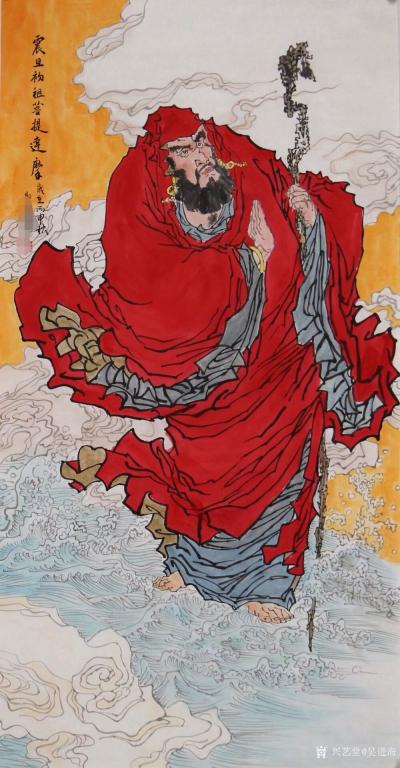 吴进海日记-同样是《达摩渡江图》，为啥差距这么大！一幅作品展现在观众眼前，首先要明白自己想要【图2】