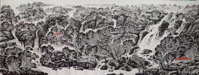 马培童日记-《焦墨出彩-从无道到有道》马培童焦墨画感悟笔记-童心写历（95）
  焦墨出彩【图1】