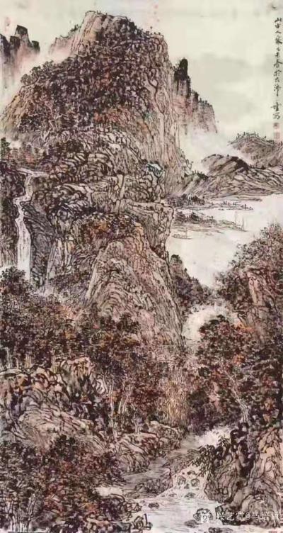 马培童收藏-“对话范宽”潘玮萱评马培童（34）
  范宽的生平已无从考证，甚至在画上未找到【图4】