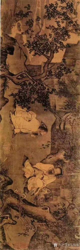 马培童收藏-“对话宋代画家李唐”潘玮萱评马培童（36）
  李唐，河南孟县人，曾在北宋画院【图1】