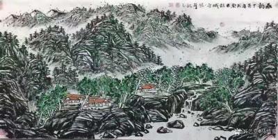 马培童日记-《相恋的焦墨焦彩》马培童焦墨画感悟笔记-童心写历（98）
  焦墨焦彩的相遇，【图3】