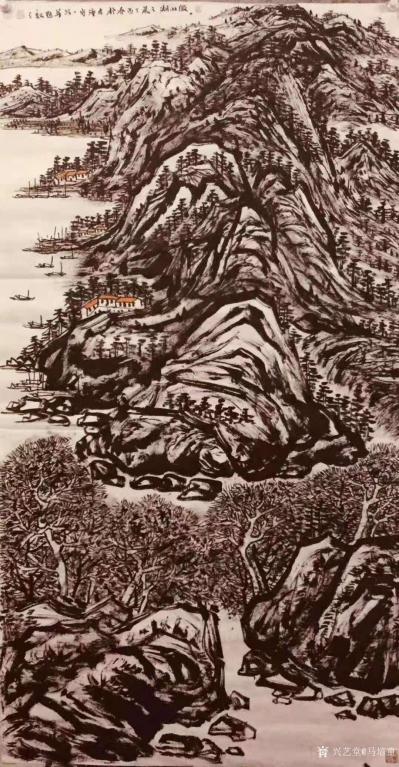 马培童收藏-对话马远与夏圭山水画-潘玮萱评马培童（38）
  南宋最具特色的当属马远、夏圭【图2】