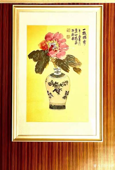 叶仲桥生活-三年前获邀担任广东汉莎画院院长一职，只因为这瓶朝朝向上酒，三年时间一眨眼就过去，【图4】