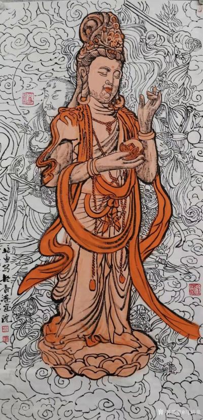 马培童日记-《艺术真善美》马培童焦墨画感悟笔记-童心写历（104）
  艺术追求真、善、美【图1】