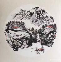 艺术家马培童收藏:对话吴镇山水画，潘玮萱评马培童（42）
  吴镇，浙江嘉兴【图2】