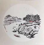 马培童藏宝-对话吴镇山水画，潘玮萱评马培童（42）
  吴镇，浙江嘉兴【图4】