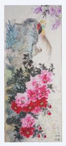 艺术品图片：艺术家雅涵一一主人凤喜国画作品名称《花开富贵》价格5860.00 元