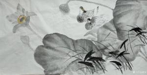 艺术品图片：艺术家雅涵一一主人凤喜国画作品名称《清韵》价格6800.00 元