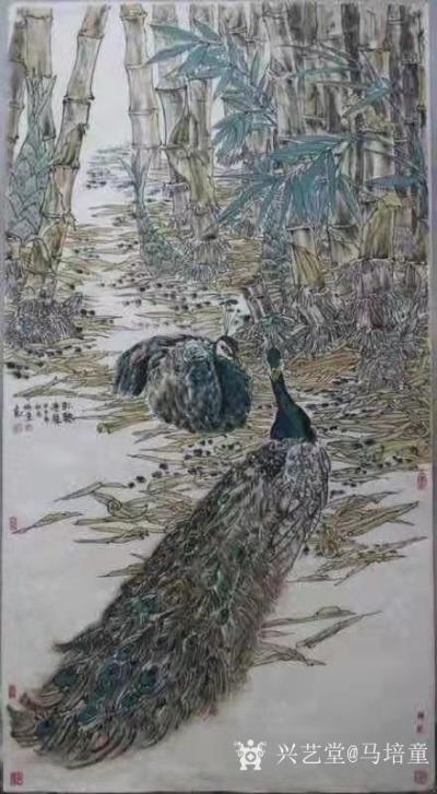 马培童收藏-对话边明代宫廷画家景昭工笔花鸟画，潘玮萱评马培童（46）
  边景昭，福建沙县【图3】