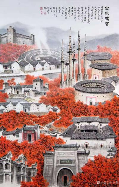 叶向阳收藏-转发《家乡情——彭强华美术作品捐赠梅县区博物馆》。热烈祝贺我的好朋友好战友著名画【图2】