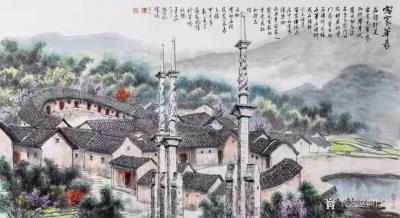 叶向阳收藏-转发《家乡情——彭强华美术作品捐赠梅县区博物馆》。热烈祝贺我的好朋友好战友著名画【图4】