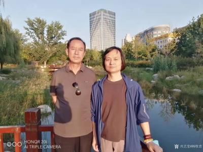 杨牧青日记-国庆与老友著名篆刻家、书法家、