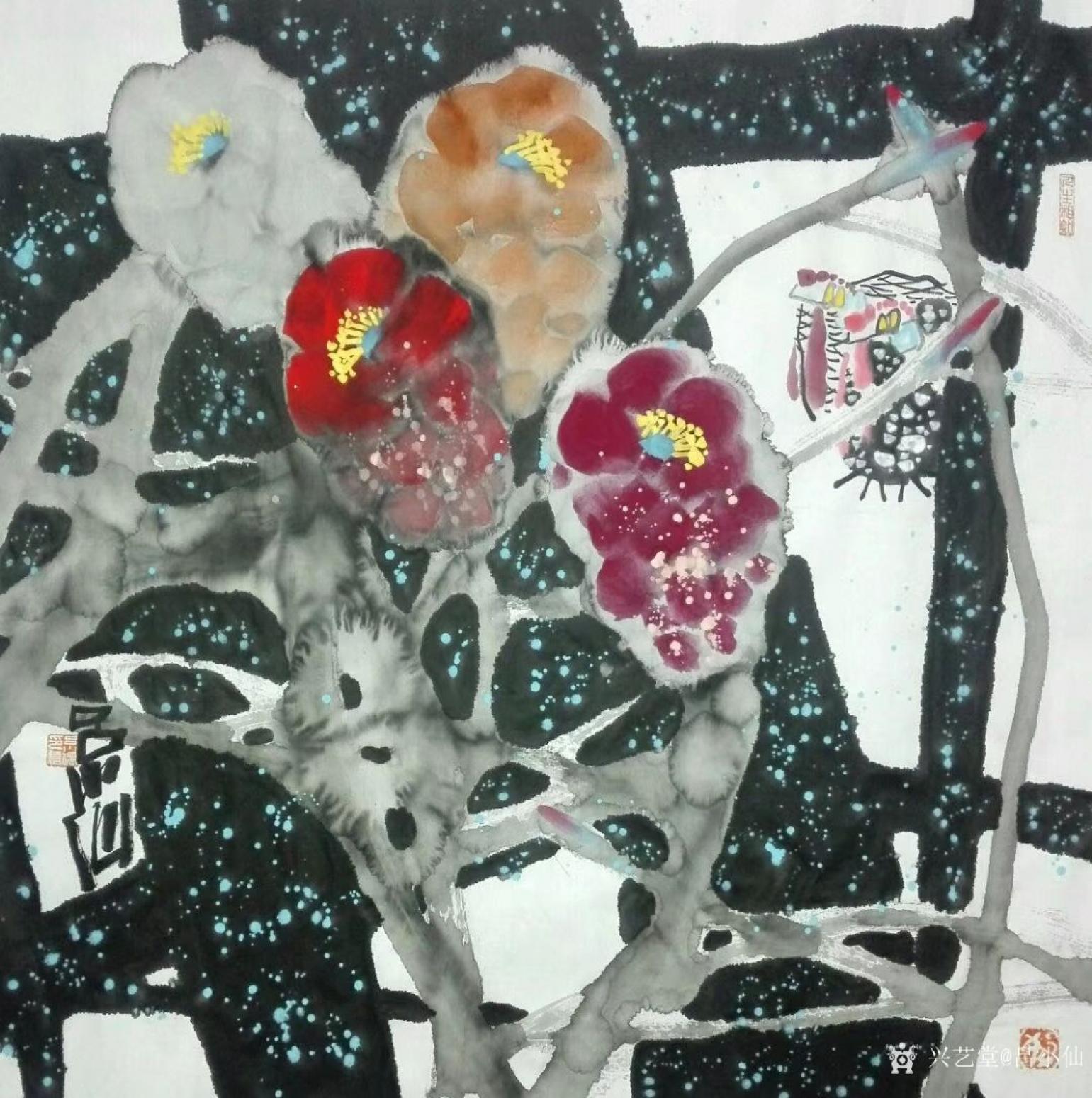 吕小仙国画作品《富贵身》【图4】