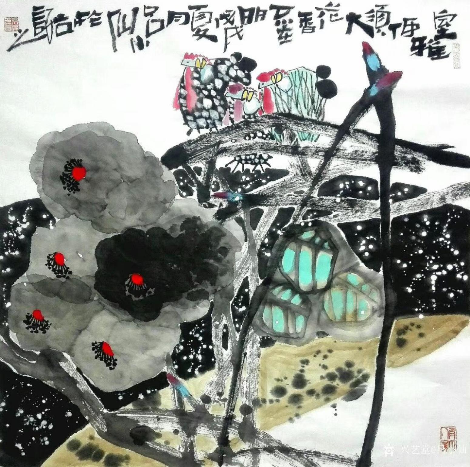 吕小仙国画作品《富贵身》【图12】