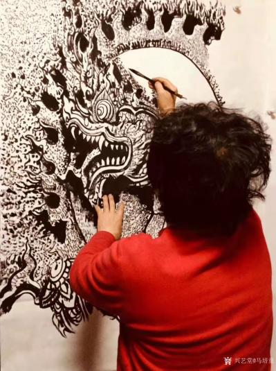 马培童日记-《吐故纳新，善学妙悟》马培童焦墨画感悟笔记-童心写历（112）
  焦墨艺术，【图1】