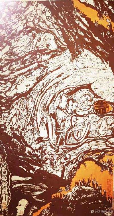 马培童日记-《白衣天使佑中华》马培童焦墨画感悟笔记-童心写历（116）
  2020鼠年疫【图2】