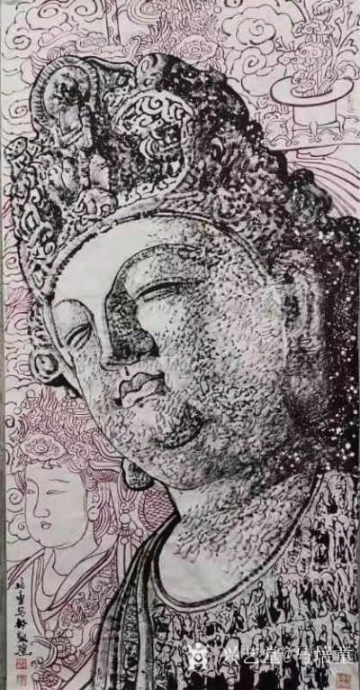 马培童收藏-对话清代黄慎人物画，潘玮萱评马培童（54）
   黄慎，清代扬州八怪之一，福建【图5】