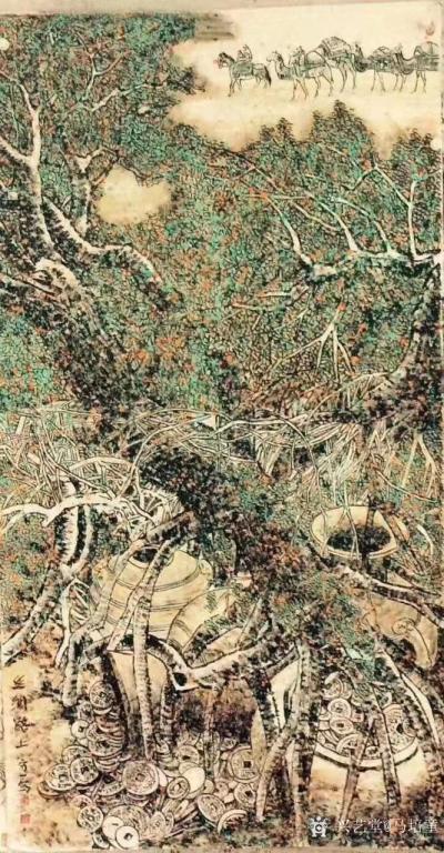 马培童收藏-对话陈道复写意花鸟画，潘玮萱评马培童（56）
  陈道复江苏苏州人，名淳，字道【图6】