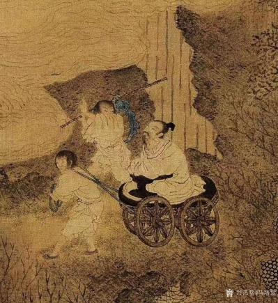 马培童收藏-对话崔子忠，潘玮萱评马培童（58）
  崔子忠，山东莱阳人，明亡后入土窑中而饿【图3】