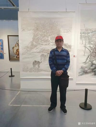 邢建明日记-辽宁省美术家协会会员邢建明农村风貌系列国画作品欣赏。【图4】