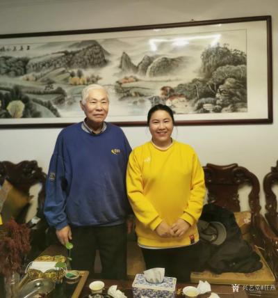 任燕生活-王积勇先生拜访画家任南熹
王积勇祖上在任伯年时期任职于绍兴县长，当时与任伯年交【图1】