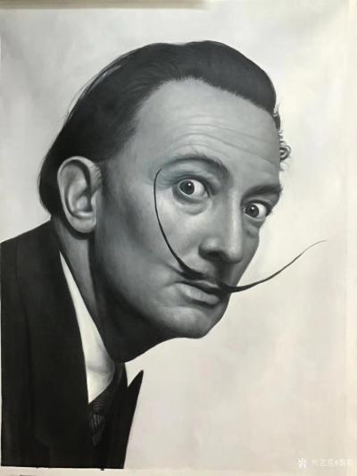 黎群日记-肖像油画欣赏，布面油画，最近的画作，时光飞逝，把青春描绘出来，保持永远画面；可来【图2】