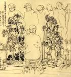 叶向阳藏宝-旅加著名油画家、我的老战友老同学刘景胜先生1982年在绵阳基【图1】