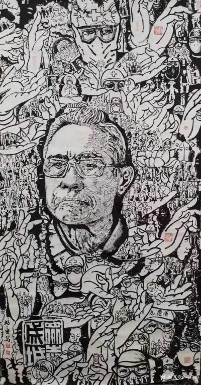 马培童日记-《焦墨闯三关》马培童焦墨画感悟笔记-童心写历（123）
  关于焦墨艺术的价值【图2】