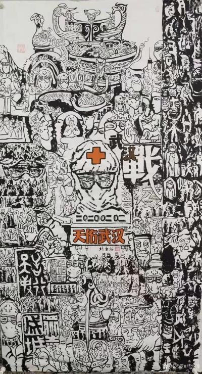 马培童日记-《创作的升华》马培童焦墨画感悟笔记-童心写历（126）
   焦墨创新，可以说【图3】