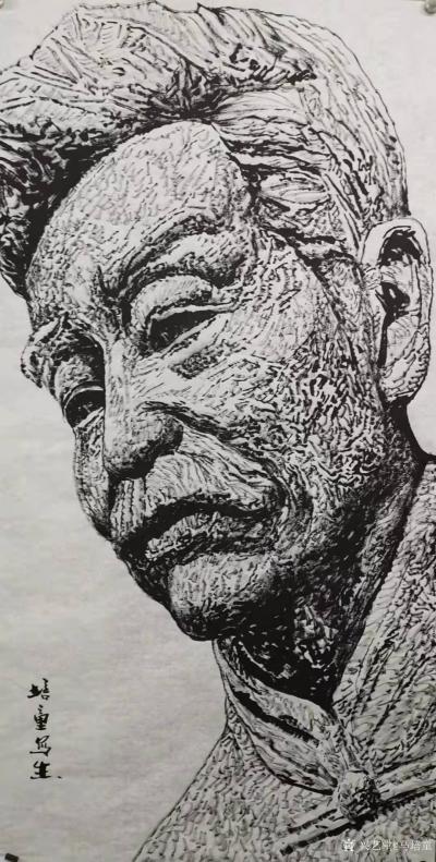 马培童日记-《焦墨刻石皴法》马培童焦墨画感悟笔记-童心写历（128）
   焦墨艺术，一定【图2】