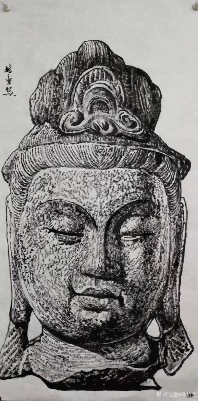 马培童日记-《焦墨刻石皴法》马培童焦墨画感悟笔记-童心写历（128）
   焦墨艺术，一定【图3】