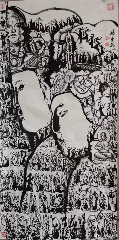 马培童日记-《激情与创新》马培童焦墨画感悟笔记-童心写历（129）
  在研究焦墨艺术理论【图3】