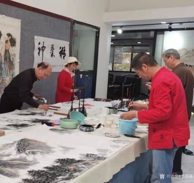 李伟强收藏-2022年1月1日上午，以“美术同盟”为名号的画家们，在广州东风路广东大厦四楼，【图3】