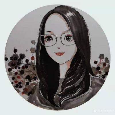 刘晓宁日记-香香漫画最新作品，人物肖像画，私人订制。【图1】