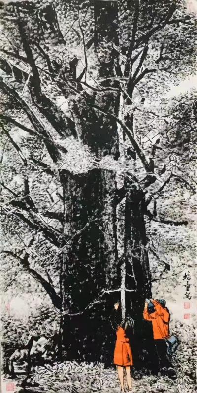 马培童收藏-对话清代杰出画家华喦，潘玮萱评马培童（65）
  华喦清代杰出画家，号新罗山人【图2】